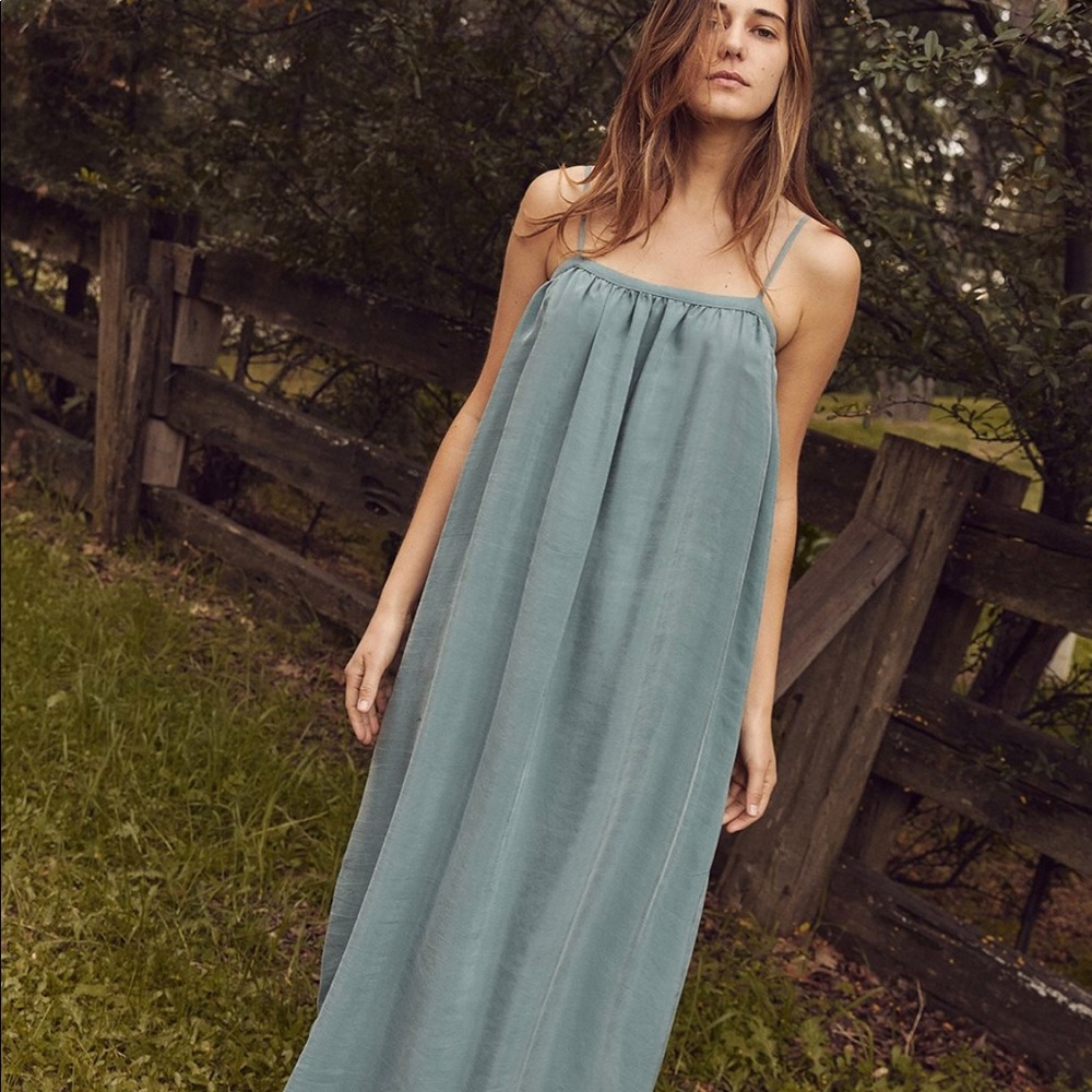 ISO Christy Dawn Cypress Dress in Aloe Green